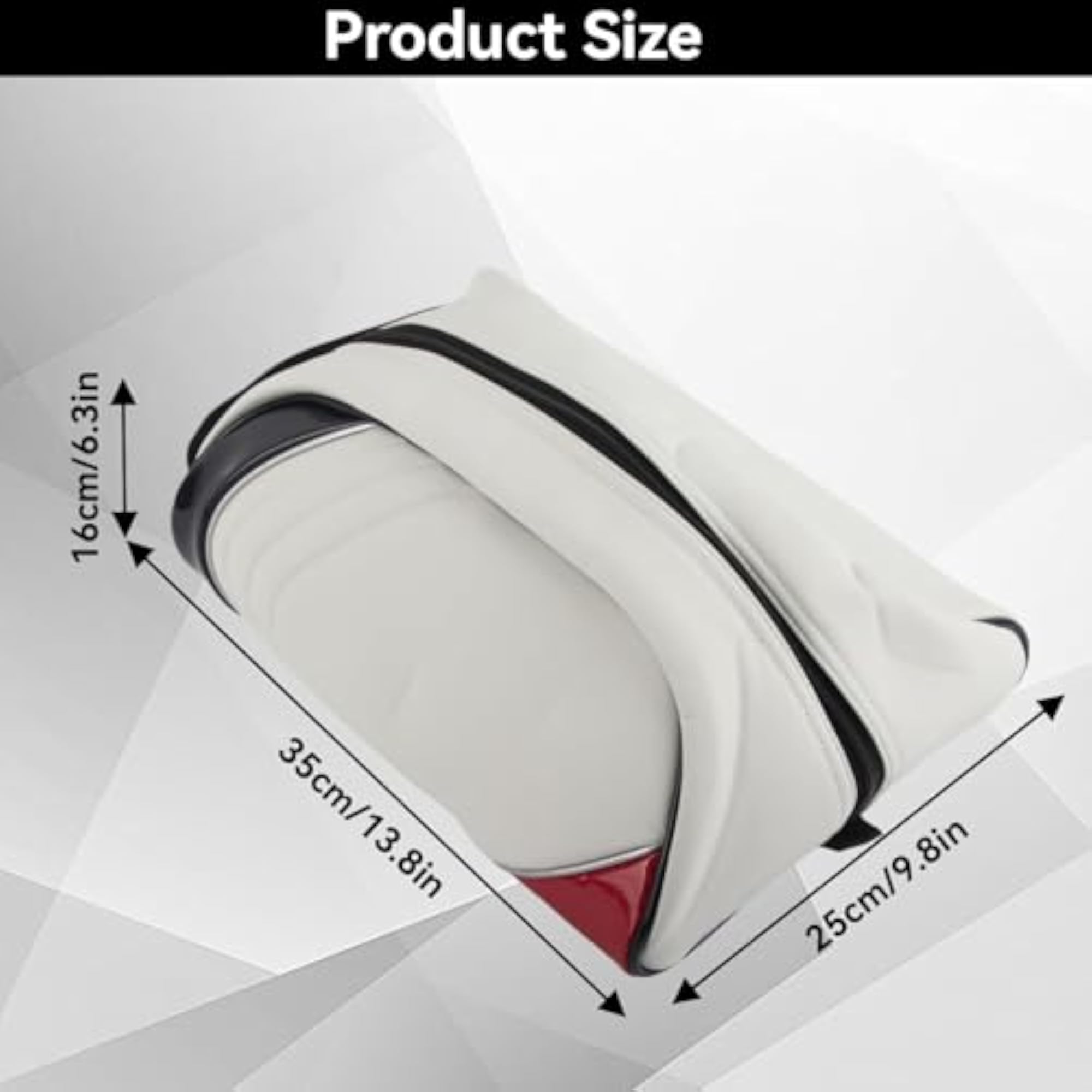 Men's PU Leather Golf Shoe Carrier Bag, Travel Dustproof